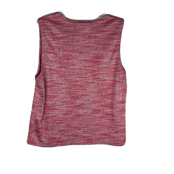 Sag Harbor Women's Shirt Blouse ~ Sz PM ~ Pink - Picture 5 of 5